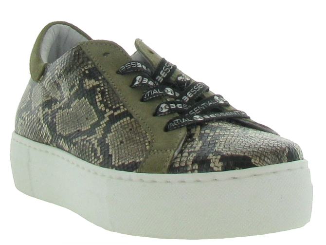 baskets et sneakers - Tendance - femme - Cuir - Python - B essential