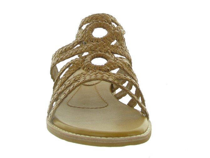 sandales et nu pieds - Confort - femme - Cuir - Marron - Regarde le ciel...4741101_3