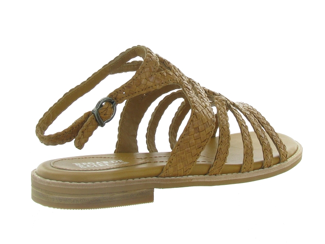 sandales et nu pieds - Confort - femme - Cuir - Marron - Regarde le ciel...4741101_5