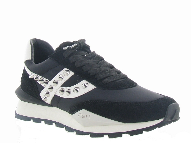 Ash italia baskets et sneakers spider studs noir