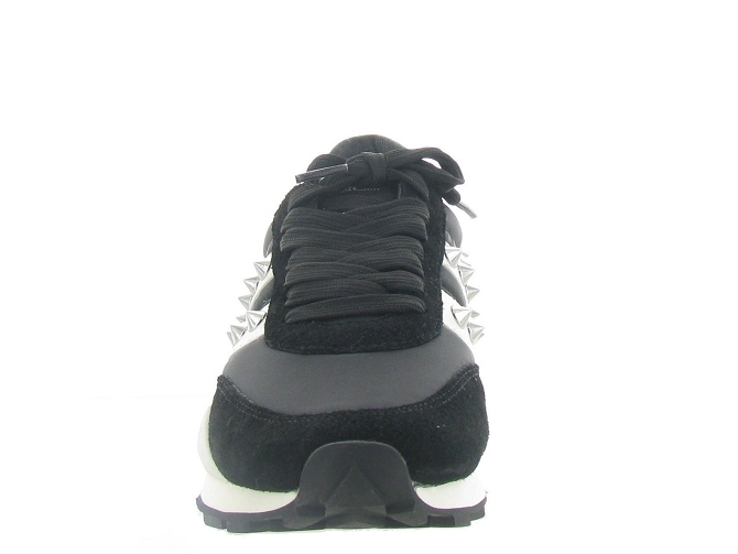 Ash italia baskets et sneakers spider studs noir4742501_3