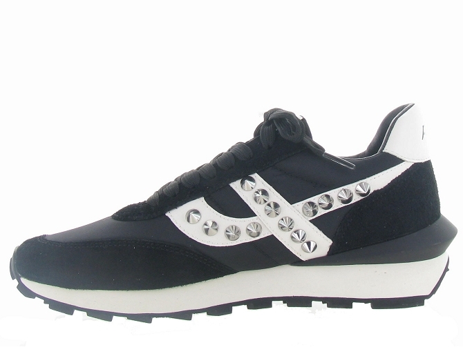 Ash italia baskets et sneakers spider studs noir4742501_4