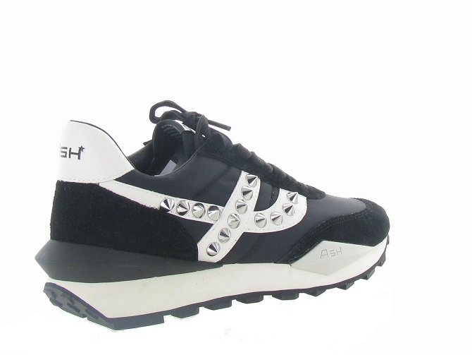 Ash italia baskets et sneakers spider studs noir4742501_5