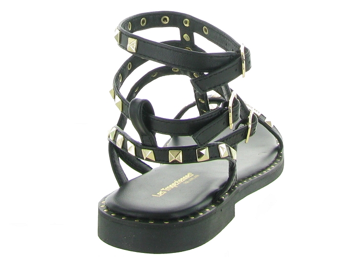nu pieds - Confort - femme - Cuir - Noir - Les tropeziennes4744602_5