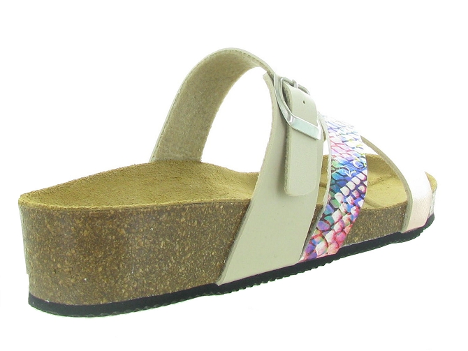 nu pieds - Mule Sabot - femme - Synthétique - Gris - La maison de l espadrille4748401_5