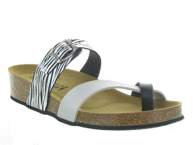 La maison de l espadrille nu pieds 3531 noir