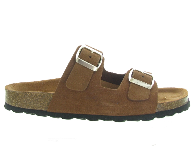 La maison de l espadrille nu pieds 3524 marron4750101_2