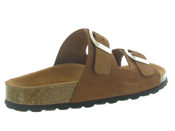 La maison de l espadrille nu pieds 3524 marron4750101_5