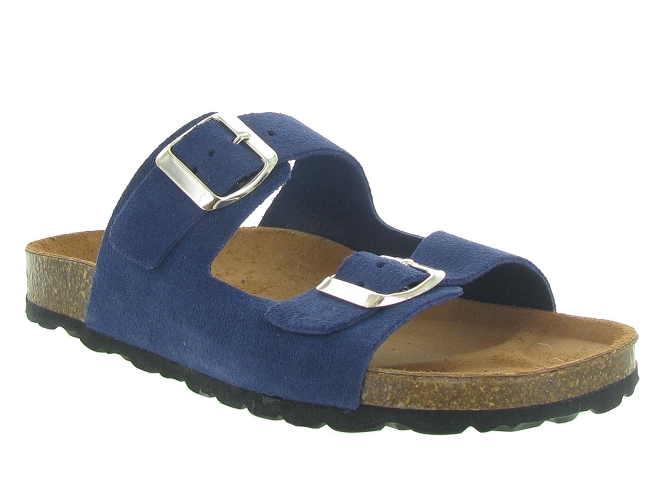 La maison de l espadrille nu pieds 3524 marine