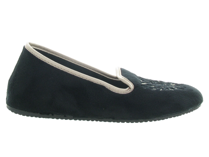 Maison armando chaussons et pantoufles 668 noir4756501_2