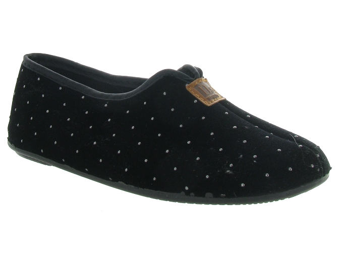 chaussons et pantoufles - Montant - femme - Synthétique - Noir - Maison armando