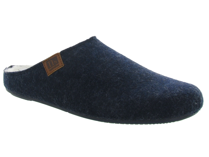 chaussons et pantoufles - Mules Sabots - homme - Synthétique - Bleu Marine - Maison armando