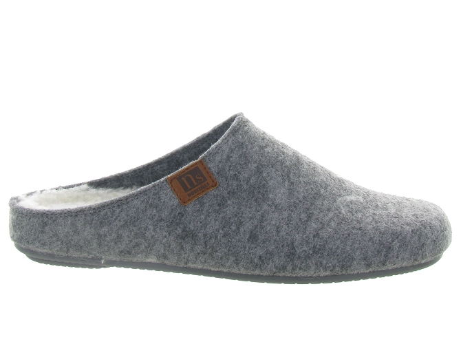 Maison armando chaussons et pantoufles 141 gris4757602_2