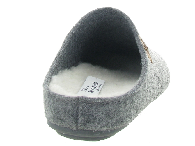 Maison armando chaussons et pantoufles 141 gris4757602_5