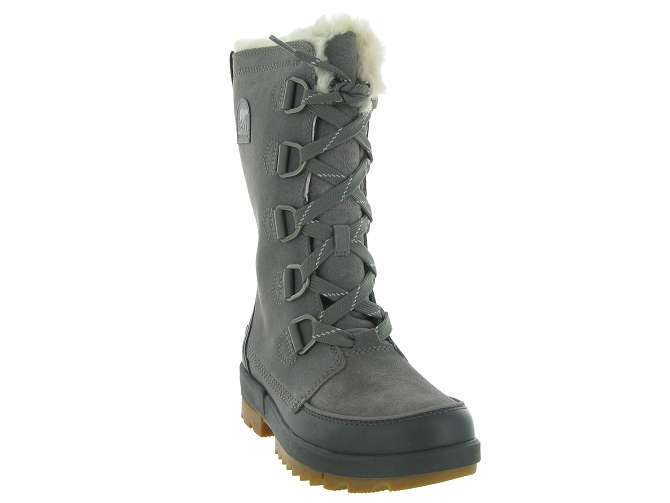 apres ski bottes fourrees - Botte de neige - femme - Nubuck - Gris - Sorel4761101_3