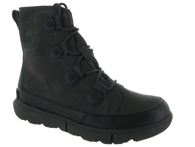 Sorel apres ski bottes fourrees explorer boot men noir