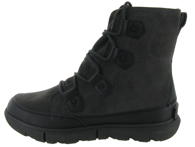 apres ski bottes fourrees - Chaussures neige - homme - Nubuck - Noir - Sorel4761502_4