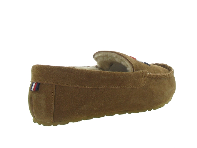 Tommy hilfiger chaussons et pantoufles elevated moc slipper marron4763501_6