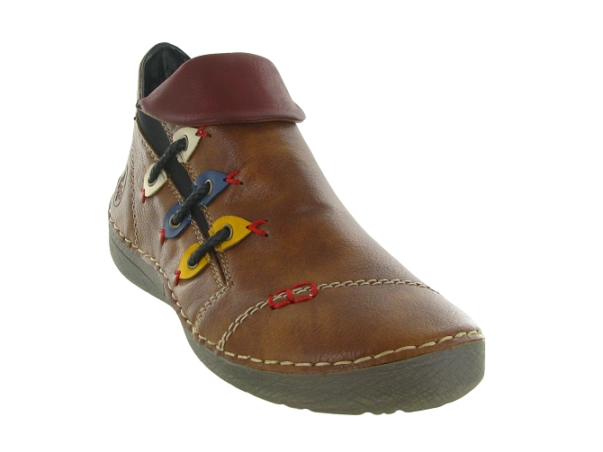 bottines et boots - Classique & Chic - femme - Nubuck - Marron - Rieker4765603_3