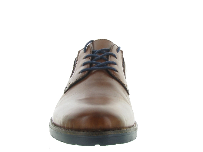 chaussures a lacets - Cérémonie - homme - Cuir - Marron - Rieker4766101_3