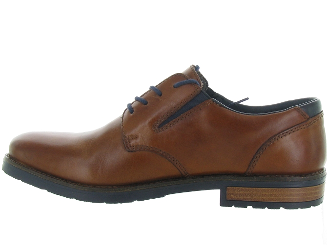 chaussures a lacets - Cérémonie - homme - Cuir - Marron - Rieker4766101_4