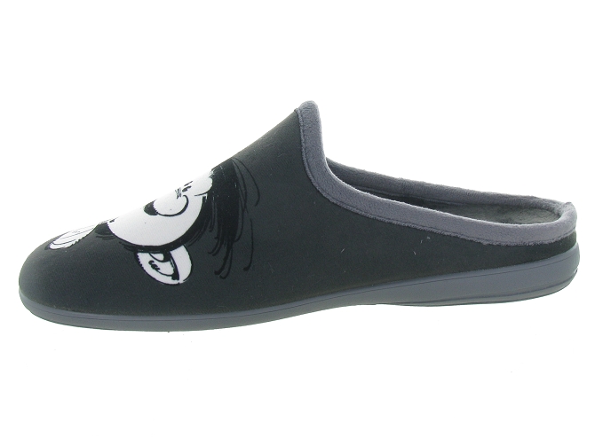 La maison de l espadrille chaussons et pantoufles g500 gaston lagaffe anthracite4767101_4