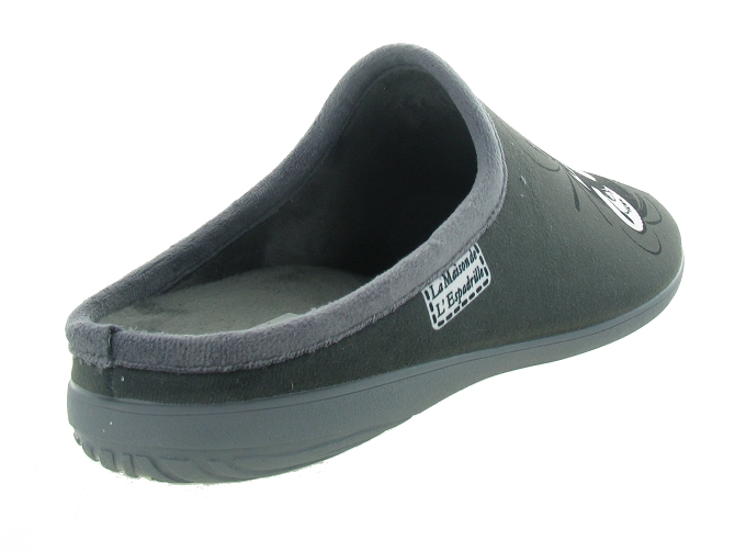 chaussons et pantoufles - Mules Sabots - homme - Synthétique - Gris - La maison de l espadrille4767101_5