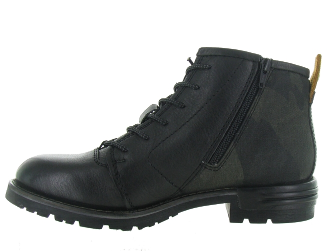bottines et boots - Casual  - homme - Cuir - Noir - Bugatti4772501_4