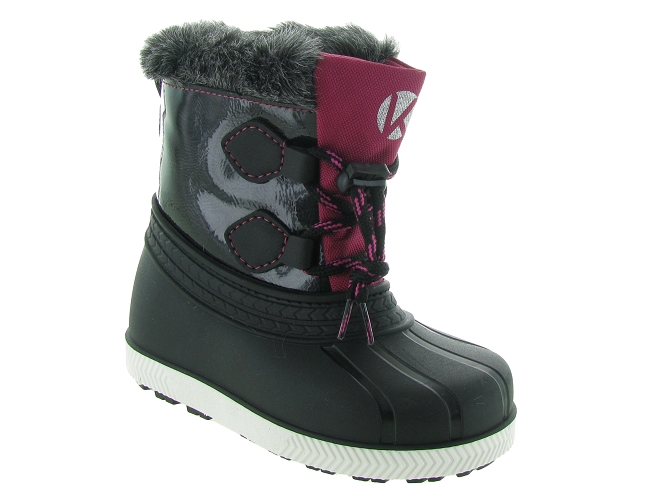 Kimberfeel apres ski bottes fourrees arty noir