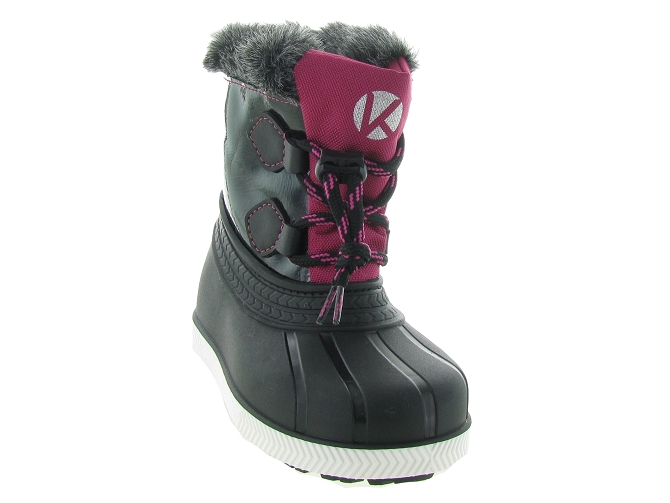 Kimberfeel apres ski bottes fourrees arty noir4776002_3