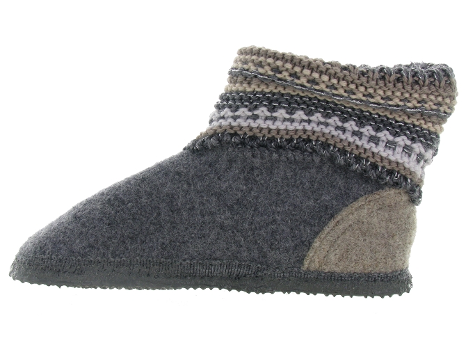 Giesswein chaussons et pantoufles kiel gris4777901_4