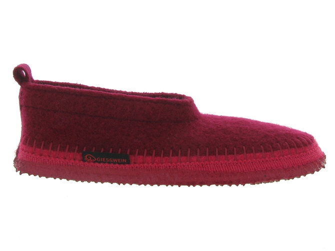 Giesswein chaussons et pantoufles tegernau fushia4778302_2