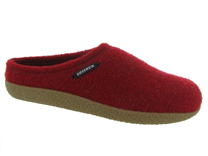 Giesswein chaussons et pantoufles veitsch homme rouge