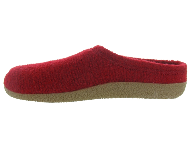 chaussons et pantoufles - Mules Sabots - homme - Laine - Rouge - Giesswein4778402_4