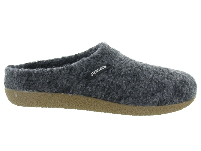 Giesswein chaussons et pantoufles veitsch homme gris4778404_2