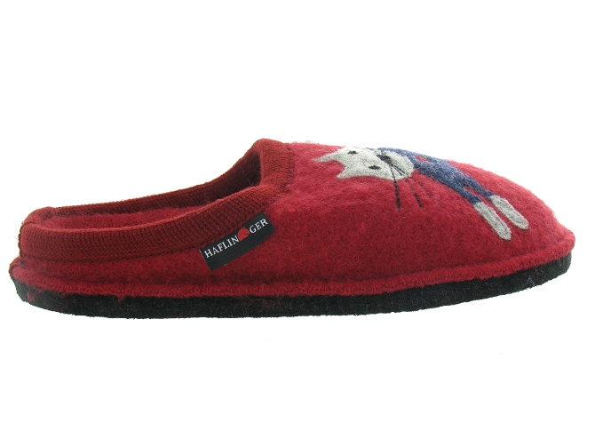 Haflinger chaussons et pantoufles cucho twins rouge4780601_2