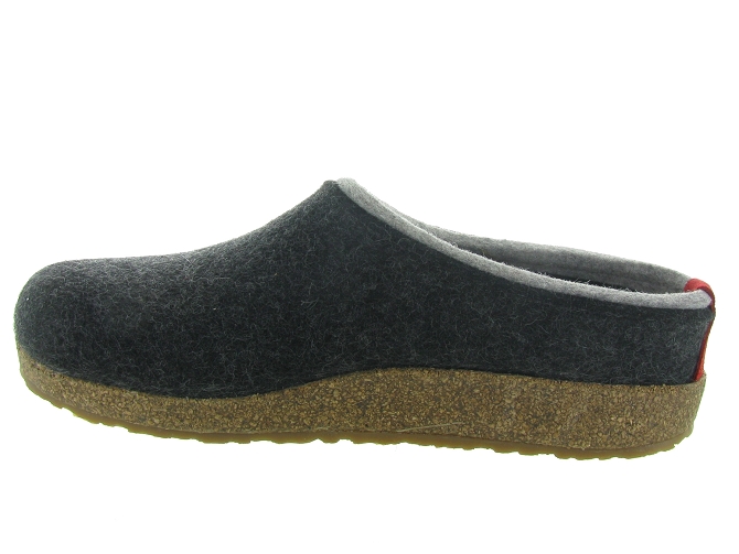 Haflinger chaussons et pantoufles kris men anthracite4781002_4