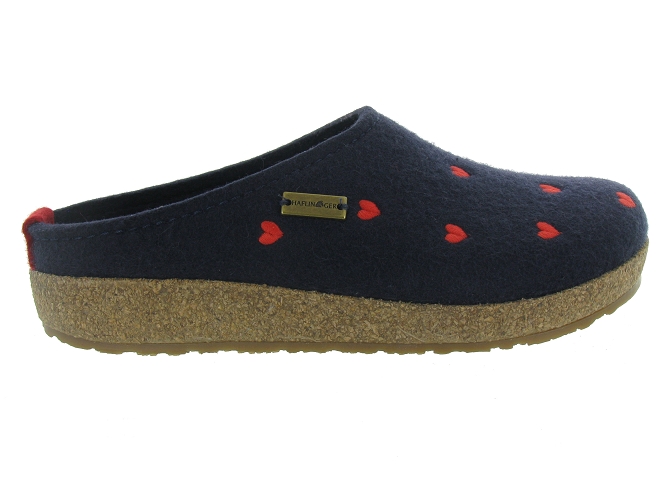 Haflinger chaussons et pantoufles cuoricini women marine4781102_2