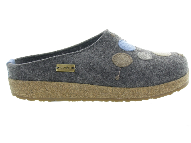 Haflinger chaussons et pantoufles radius anthracite4781201_2