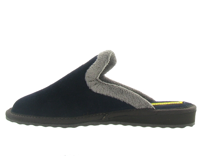 chaussons et pantoufles - Mules Sabots - femme - Synthétique - Bleu Marine - Nordikas4782601_4