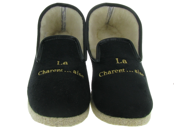 Rondinaud chaussons et pantoufles cambrai homme noir