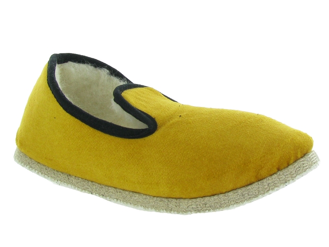 Rondinaud chaussons et pantoufles anouk femme jaune