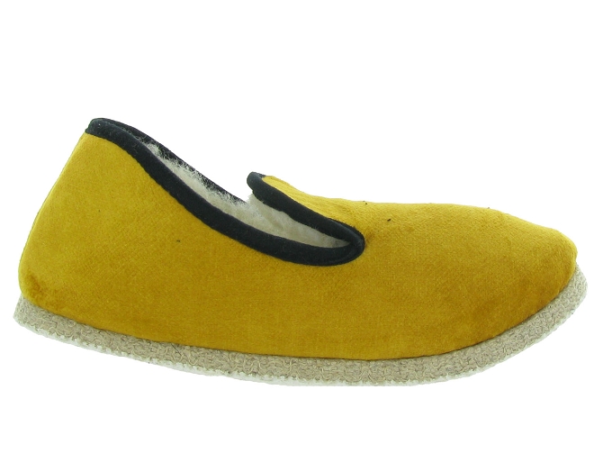 Rondinaud chaussons et pantoufles anouk femme jaune4786501_2