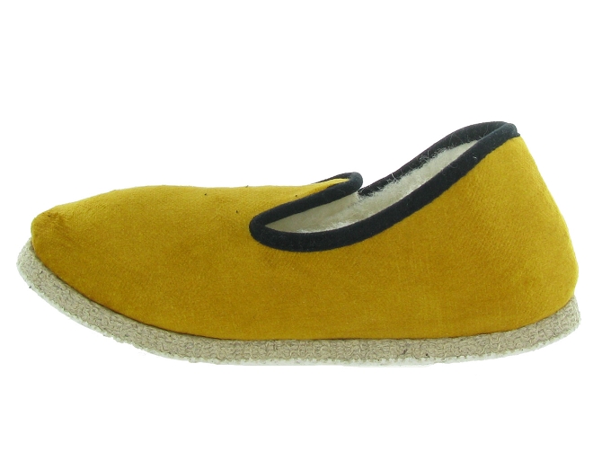 Rondinaud chaussons et pantoufles anouk femme jaune4786501_3