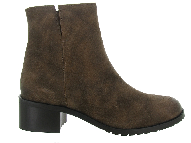 bottines et boots - Casual - femme - Nubuck - Taupe - Armando4791401_2
