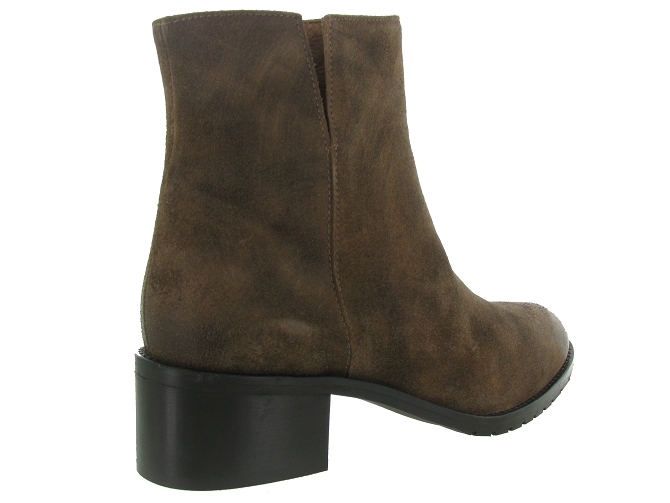 bottines et boots - Casual - femme - Nubuck - Taupe - Armando4791401_5