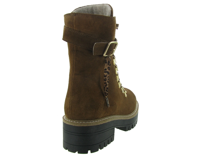 apres ski bottes fourrees - Botte de neige - femme - Cuir - Marron - Armando4795201_5