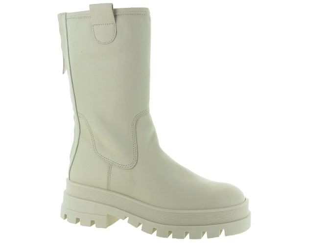 apres ski bottes fourrees - Botte fourrée - femme - Cuir - Blanc - Armando
