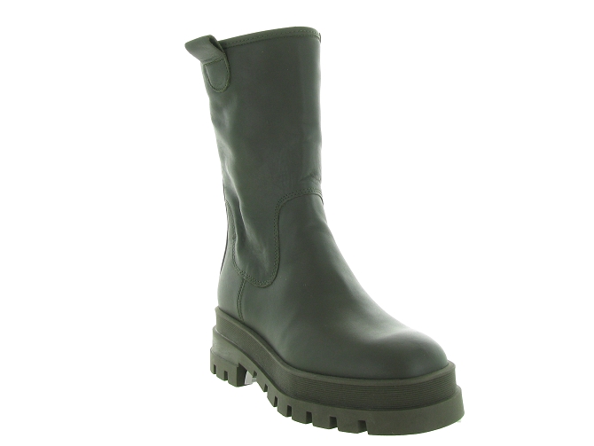 apres ski bottes fourrees - Botte fourrée - femme - Cuir - Kaki - Armando4795602_3