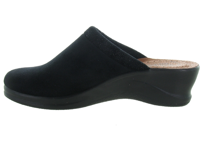 chaussons et pantoufles - Mules Sabots - femme - Synthétique - Noir - Fly flot4796601_4